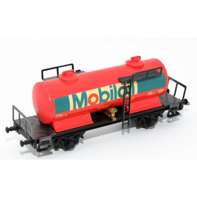 VAGON IBERTREN DE TRANSPORTE DE COMBUSTIBLE MOBILOIL