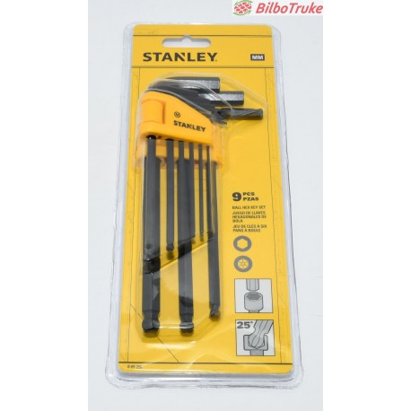 SET 9 LLAVES ALLEN STANLEY