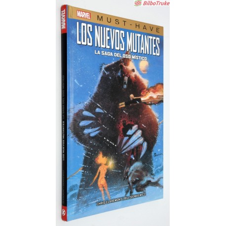 LIBRO COMIC MARVEL LOS NUEVOS MUTANTES - LA SAGA DEL OSO MISTICO