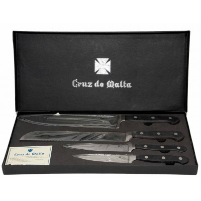 COLECCION CUCHILLOS DE COCINA CRUZ DE MALTA
