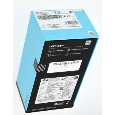 OPPO A78 5G 128GB NEGRO PRECINTADO