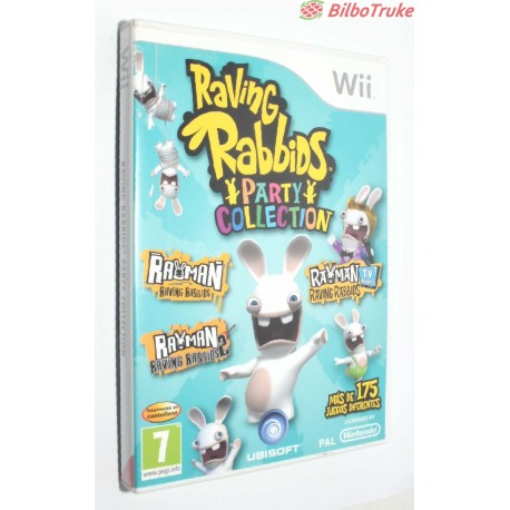 VIDEOJUEGO WII RAVING RABBIDS PARTY COLLECTION