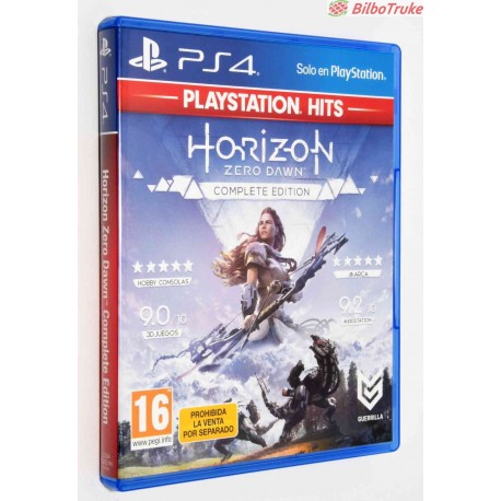 VIDEOJUEGO PS4 HORIZON ZERO DOWN COMPLETE EDITION