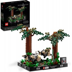 LEGO 75353 STAR WARS DIORAMA DUELO DE SPEEDERS EN ENDOR