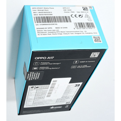 OPPO A17 64GB NEGRO PRECINTADO