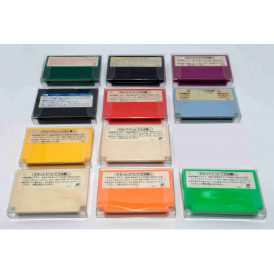 PACK 11 JUEGOS FAMICOM NINTENDO NES 8 BITS JAPONES