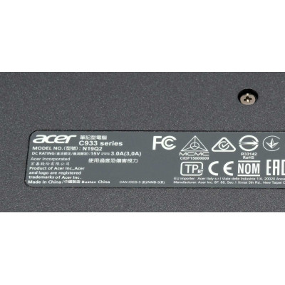 CHROMEBOOK ACER 314 C933 / CELERON N4020 1.1GHz / 32GB FLASH / 4GB RAM