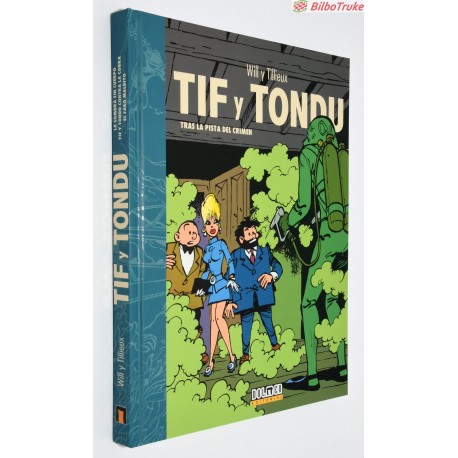 LIBRO COMIC TIF Y TONDU TRAS LA PISTA DEL CRIMEN
