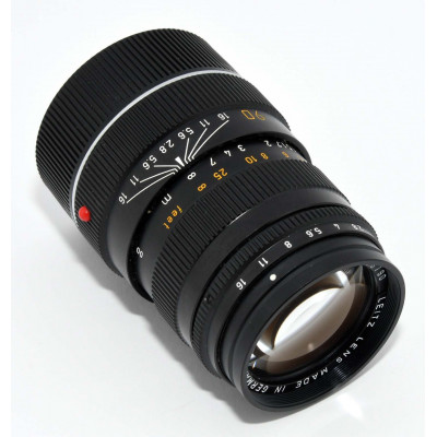 OBJETIVO PARA CAMARA VINTAGE TELE ELMARIT 90MM 2.8 LEICA M (1987)