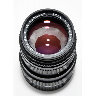 OBJETIVO PARA CAMARA VINTAGE TELE ELMARIT 90MM 2.8 LEICA M (1987)