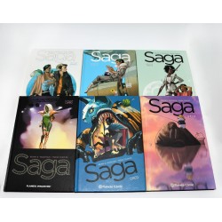 LIBRO COMIC COLECCIÓN SAGA (6 TOMOS)