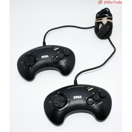 PAREJA MANDOS SEGA MEGADRIVE