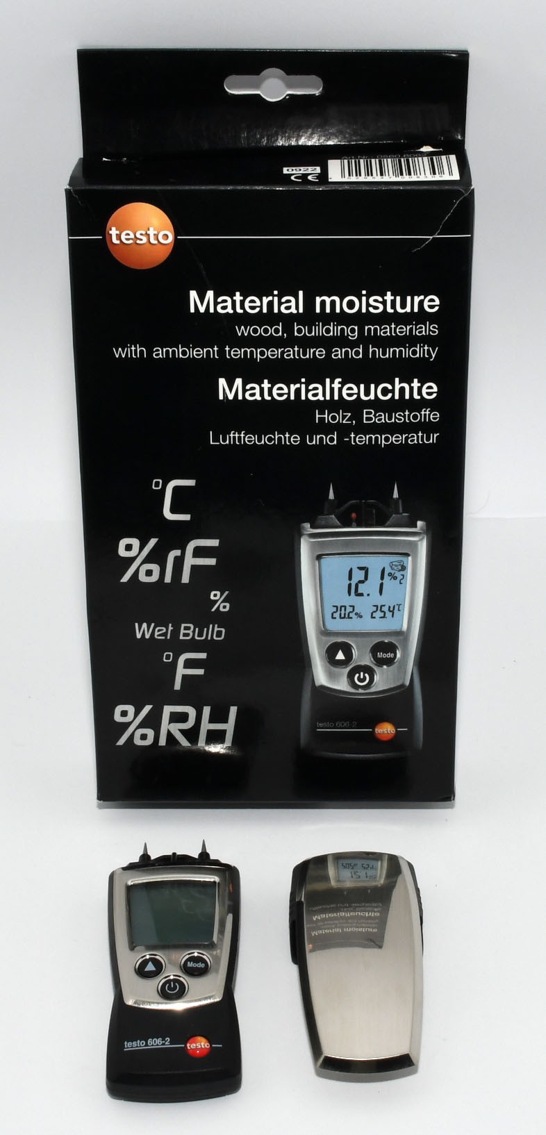 Medidor de humedad en materiales testo 606-1