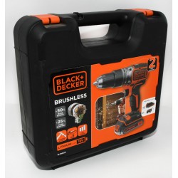 TALADRO ATORNILLADOR BLACK AND DECKER BL188E2K 18V 1.5AH