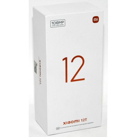 XIAOMI 12T 256GB NEGRO PRECINTADO