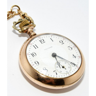 RELOJ DE BOLSILLO MECANICO WALTHAM