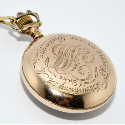 RELOJ DE BOLSILLO MECANICO WALTHAM