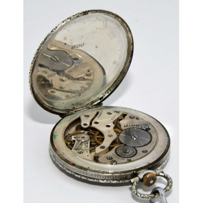 RELOJ DE BOLSILLO MECANICO MIDO