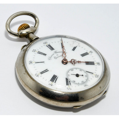 RELOJ DE BOLSILLO MECANICO BESANÇON ESPIRAL