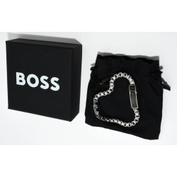 PULSERA PLACA HUGO BOSS