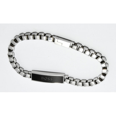 PULSERA PLACA HUGO BOSS