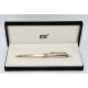 BOLIGRAFO MONTBLANC MEISTERSTUCK SOLITAIRE PLATA 925