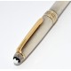 BOLIGRAFO MONTBLANC MEISTERSTUCK SOLITAIRE PLATA 925