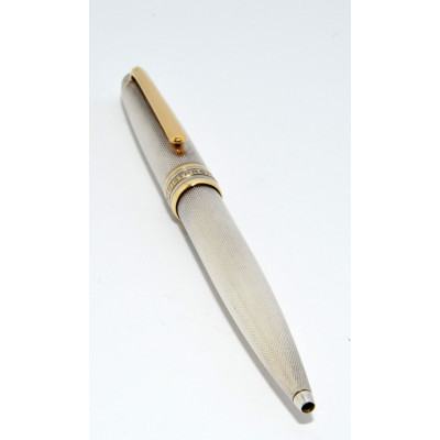 BOLIGRAFO MONTBLANC MEISTERSTUCK SOLITAIRE PLATA 925