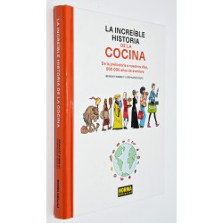 LIBRO COMIC LA INCREIBLE HISTORIA DE LA COCINA