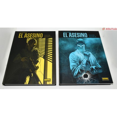 LIBRO COMIC EL ASESINO INTEGRAL 1 Y 2
