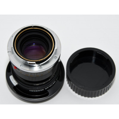 OBJETIVO PARA CAMARA VINTAGE LEICA SUMMICRON 50MM V2 F211817 BLACK EDITION 1973