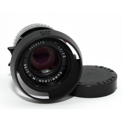 OBJETIVO PARA CAMARA VINTAGE SUMMICRON 50MM F2 V4 LEICA M (1987)