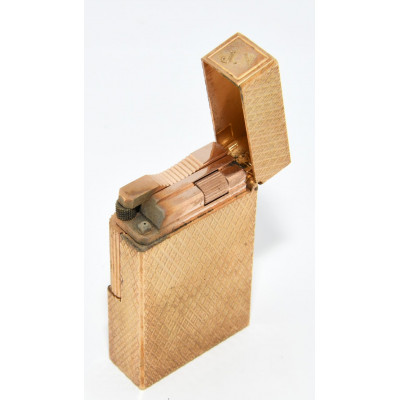 MECHERO DUPONT DORADO DECORATIVO GRABADO