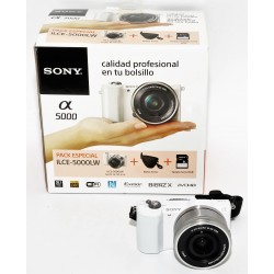 CAMARA MIRRORLESS SONY A5000 + 16-50MM