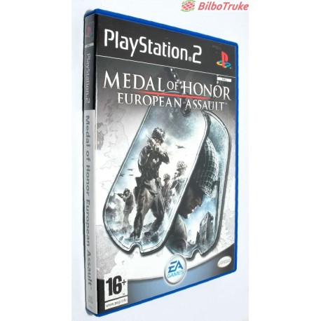 VIDEOJUEGO PS2 MEDAL OF HONOR EUROPEAN ASSAULT