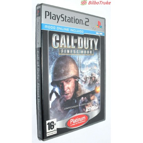 VIDEOJUEGO PS2 COD FINEST HOUR