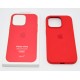 FUNDA IPHONE 14 PRO SILICONE CASE ROJO