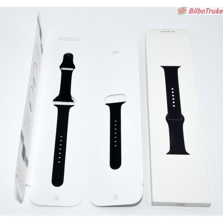 CORREA APPLE WATCH BLACK SPORT BAND 40MM NEGRO