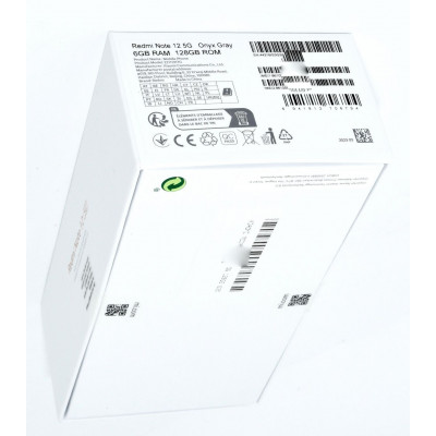 XIAOMI REDMI NOTE 12 5G 128GB NEGRO PRECINTADO