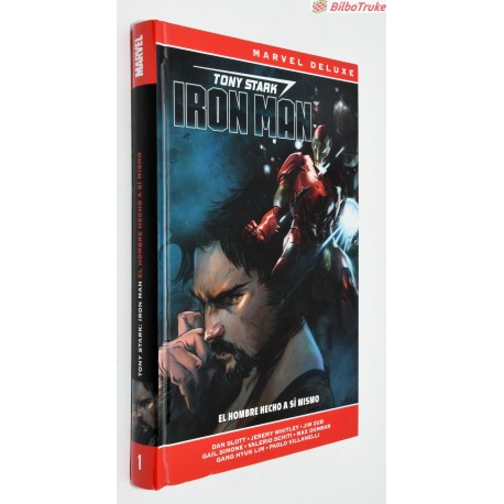 MARVEL DELUXE TONY STARK IRON MAN - EL HOMBRE HECHO A SI MISMO