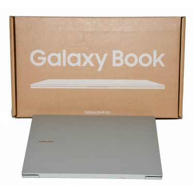 PORTATIL SAMSUNG GALAXY BOOK GO 14' PLATA / SNAPDRAGON 7C GEN2 2.6GHz / 120GB SSD / 4GB RAM