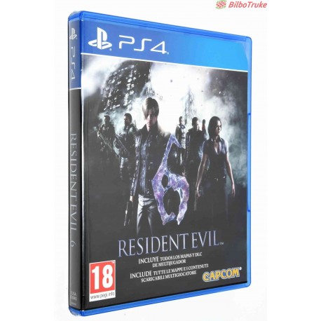 VIDEOJUEGO PS4 RESIDENT EVIL 6