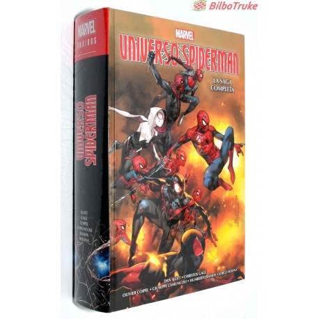 LIBRO COMIC MARVEL UNIVERSO SPIDERMAN LA SAGA COMPLETA PRECINTADO