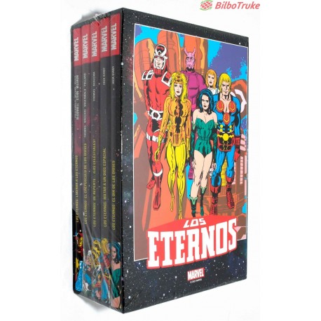 COLECCION COMIC MARVEL LOS ETERNOS 5 TOMOS PRECINTADO