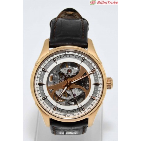 RELOJ AUTOMATICO HAMILTON JAZZMASTER VIEWMATIC SKELETON H425450