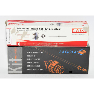 LOTE PISTOLAS PINTURA Y KIT REPARACIÓN