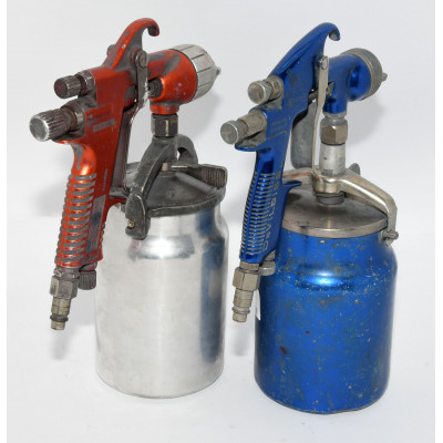 LOTE PISTOLAS PINTURA Y KIT REPARACIÓN