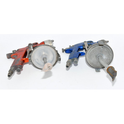 LOTE PISTOLAS PINTURA Y KIT REPARACIÓN