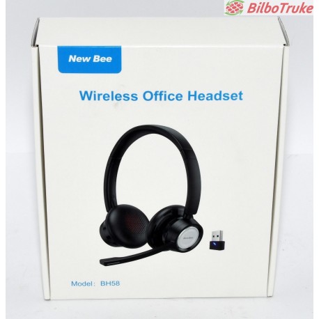 AURICULARES NEW BEE OFFICE BH58