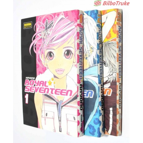 COLECCION MANGA ROYAL SEVENTEEN - 3 TOMOS